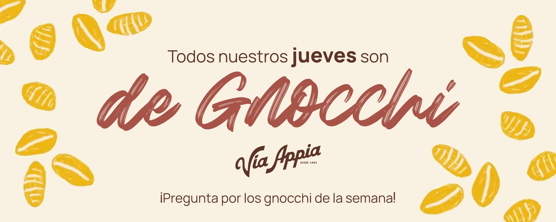 Jueves de Gnocchi Febrero 2026