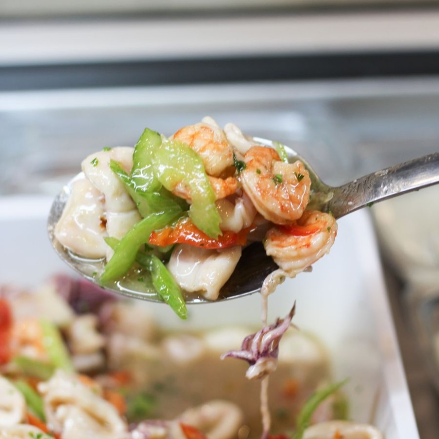 ENSALADA MARINERA O SALPICÓN DE MARISCOS