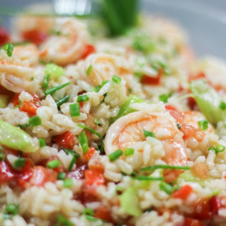 ARROZ CON CAMARONES