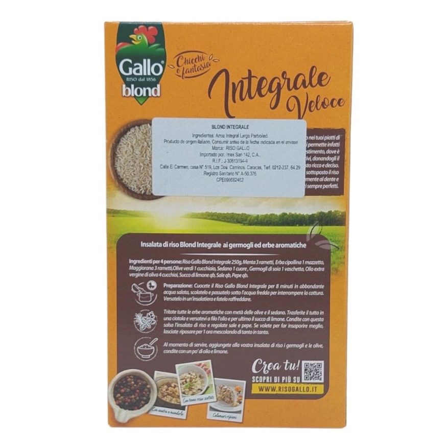 ARROZ INTEGRAL LARGO