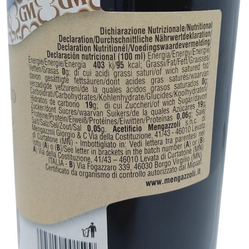 VINAGRE BALSÁMICO MENGAZZOLI