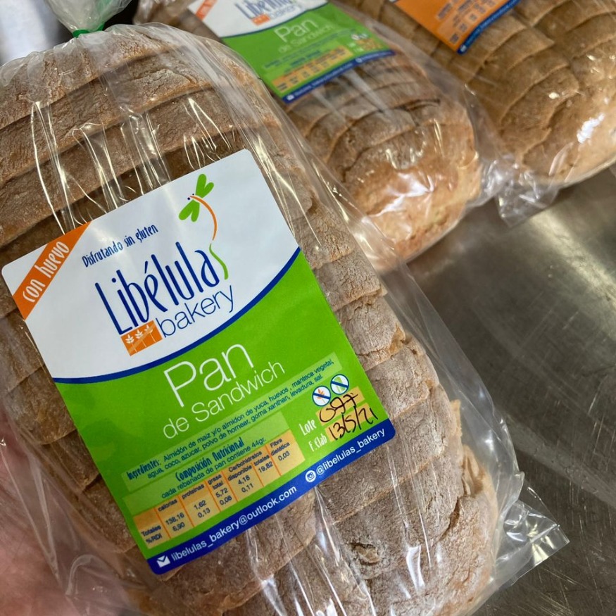 PAN DE SÁNDWICH SIN GLUTEN CON HUEVO