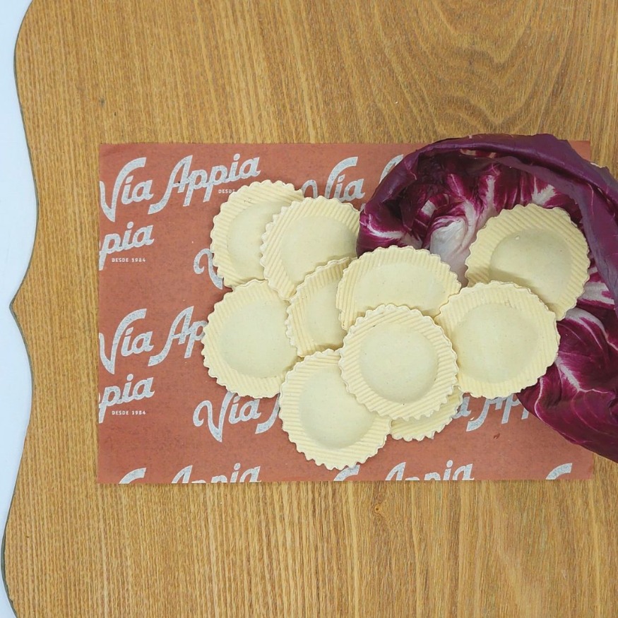 PASTA TREVISANA RELLENA CON RADICCHIO ROSSO