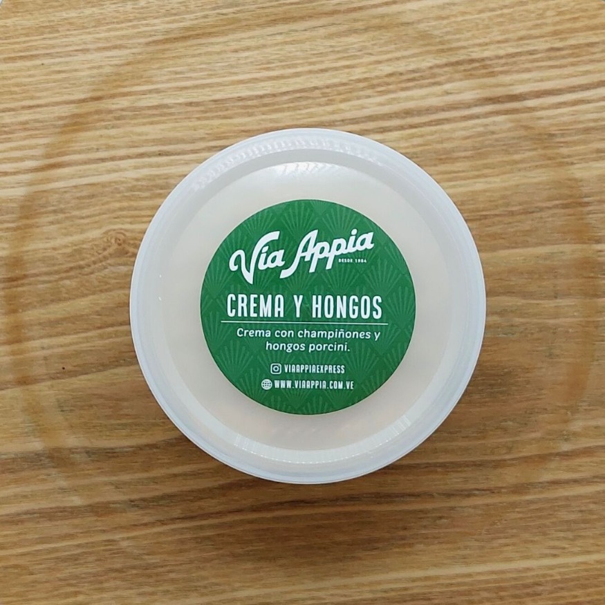 SALSA DE CREMA Y CHAMPIÑONES