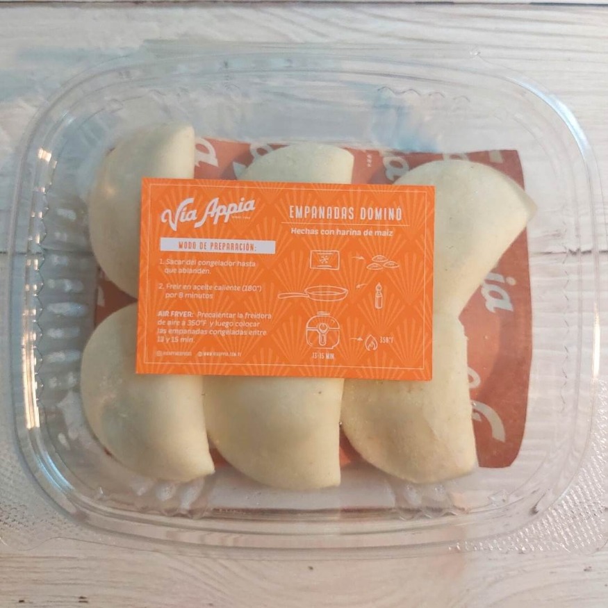 MINI EMPANADAS DE MAIZ DE DOMINÓ