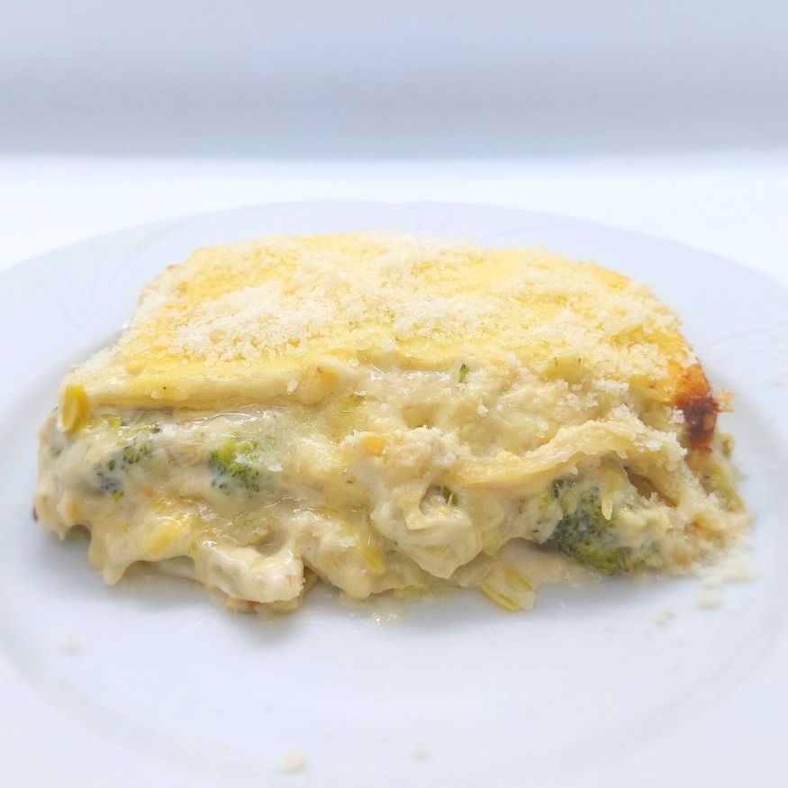 PASTICHO DE BRÓCOLI Y AJOPORROS