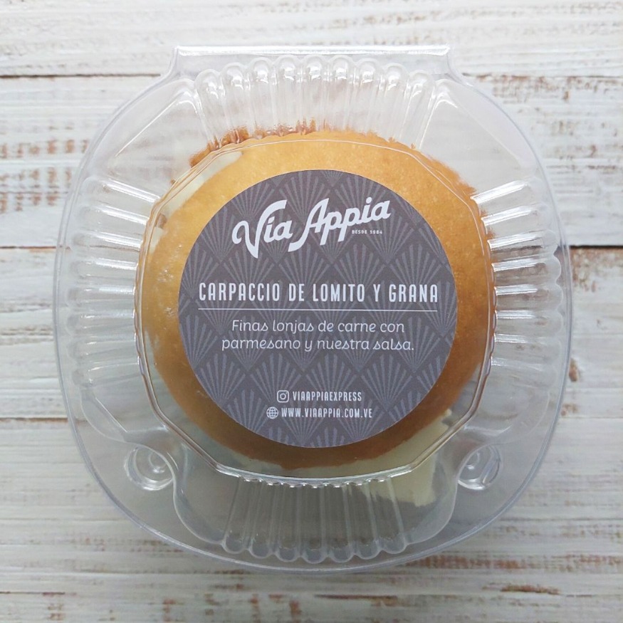 SÁNDWICH MIGNON DE CARPACCIO DE LOMITO