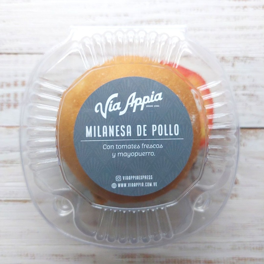 SÁNDWICH MIGNON DE MILANESA DE POLLO