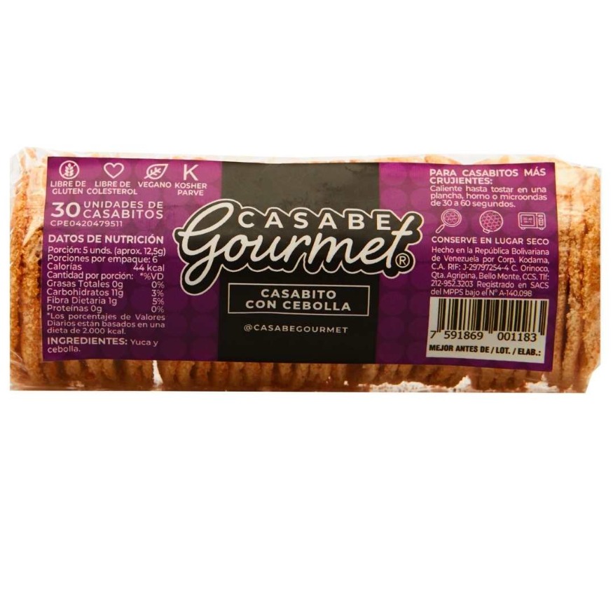 CASABITO GOURMET CON CEBOLLA