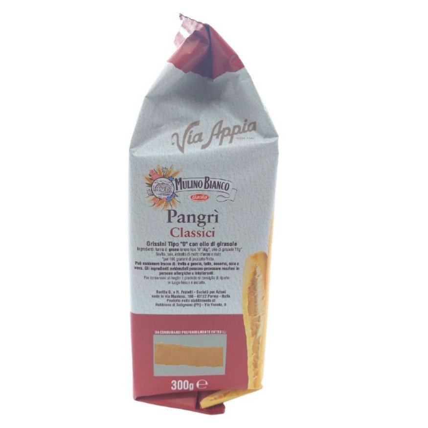 PANGRI CLASSICI GRISINES DE PAN RÚSTICO CON ACEITE DE GIRASOL
