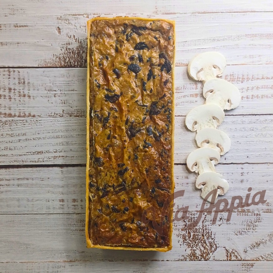 QUICHE DE CHAMPIÑONES