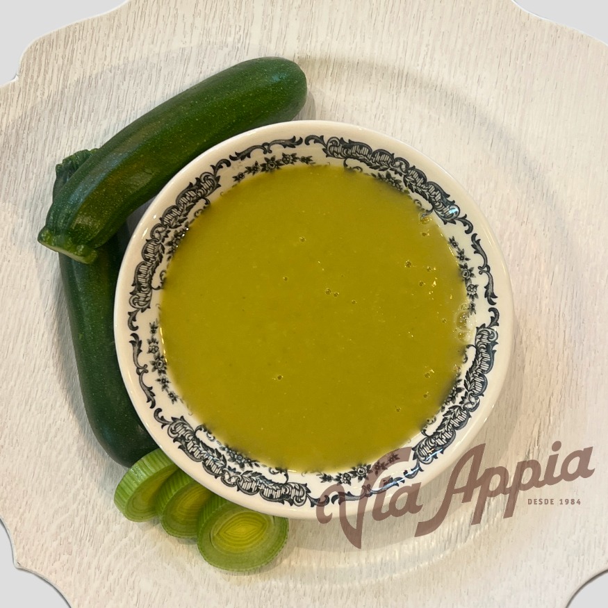 CREMA DE CALABACÍN CON PUERRO 1 RACIÓN