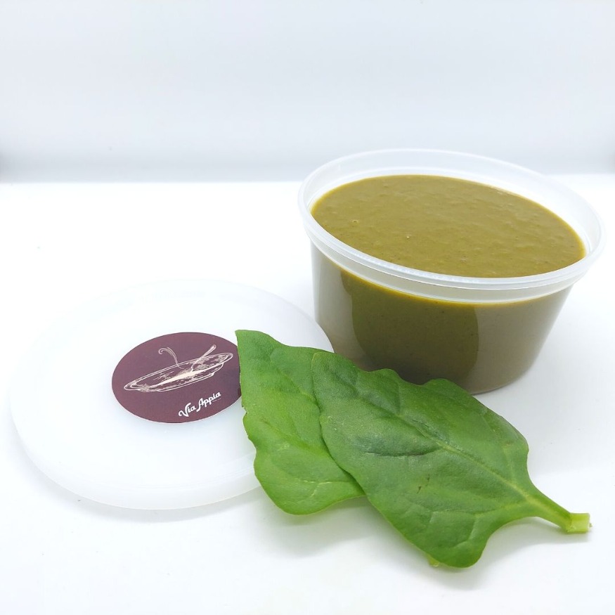 CREMA DE ESPINACAS Y LECHUGA 1 RACIÓN