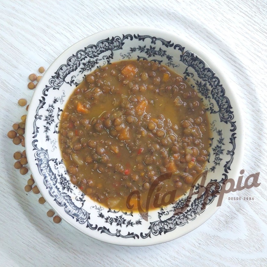 SOPA DE LENTEJAS 2 RACIONES