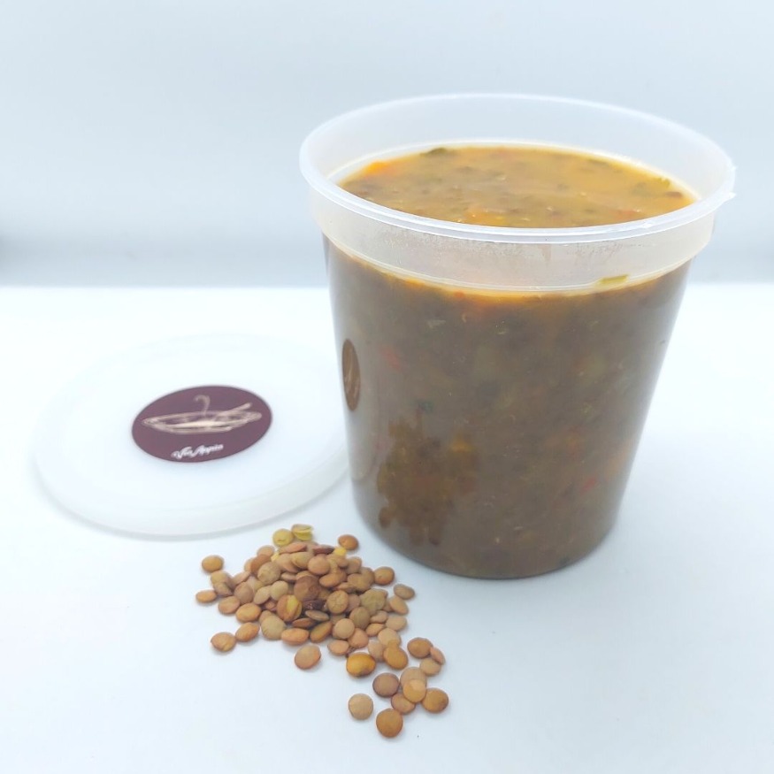 SOPA DE LENTEJAS 2 RACIONES
