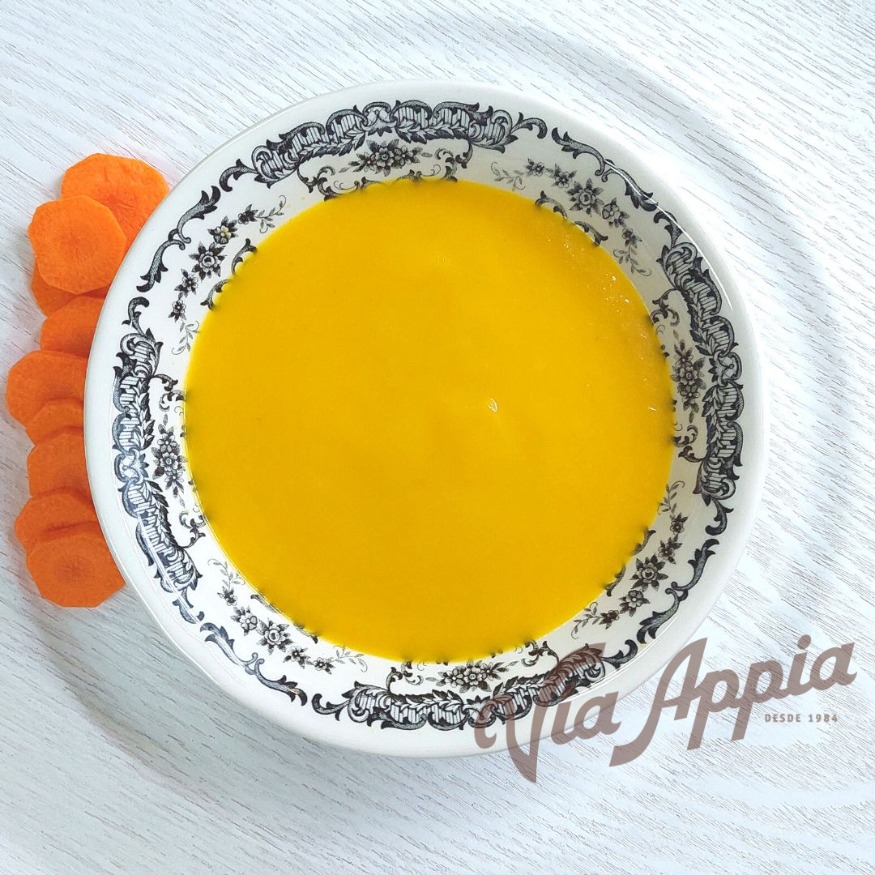 CREMA DE  ZANAHORIA 1 RACIÓN