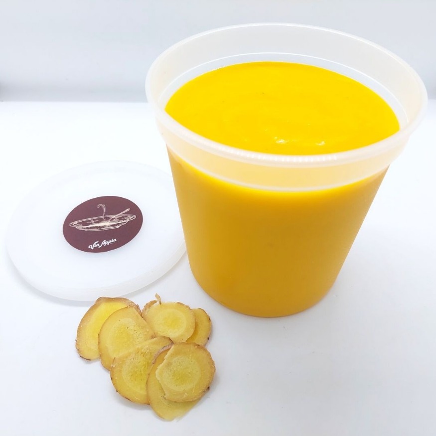 CREMA DE ZANAHORIA CON GINGER 2 RACIONES