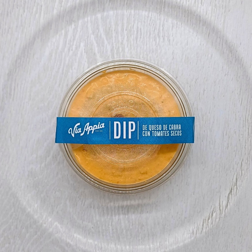 DIP DE QUESO DE CABRA CON TOMATES SECOS SICILIANOS