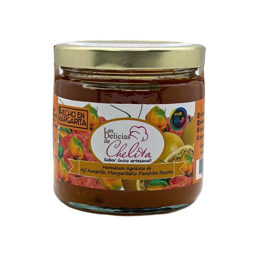 MERMELADA DE AJÍ AMARILLO, PARCHITA Y ROCOTO