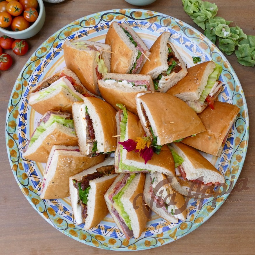 BANDEJA DE CUATRO FOCACCIAS RELLENAS #13