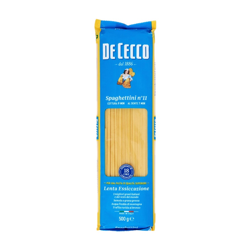 PASTA DE CECCO SPAGUETTINI NRO 11