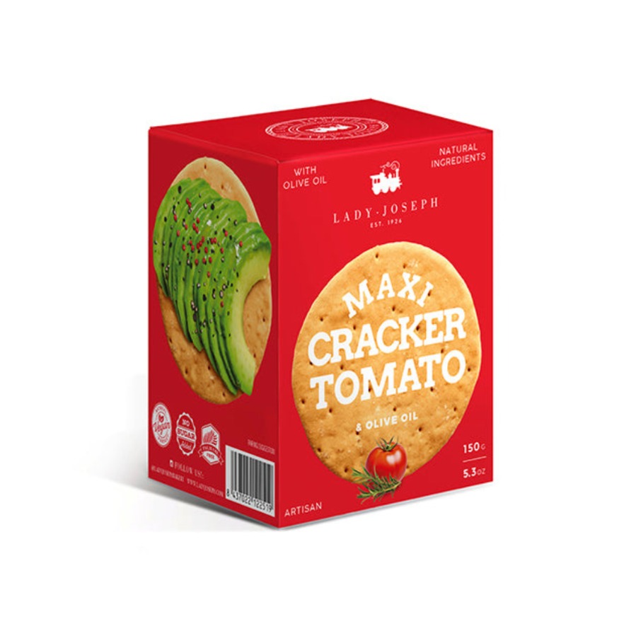 MAXI CRACKERS CON TOMATE LADY JOSEPH