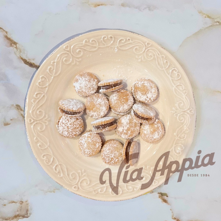 MINI ALFAJORES DE CHOCOLATE