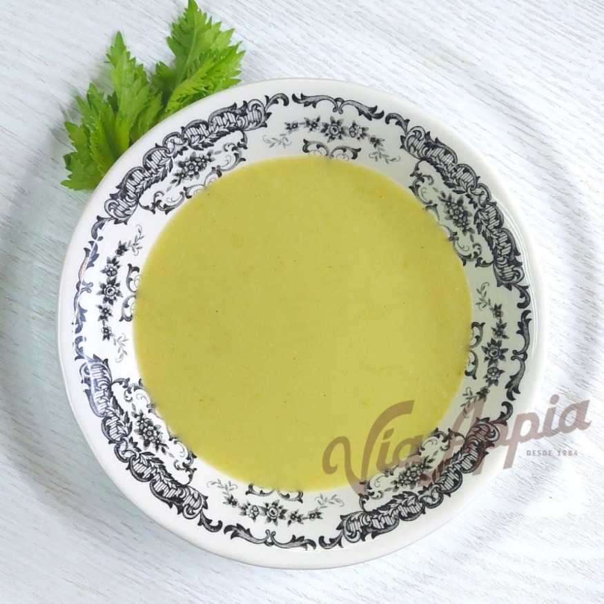 CREMA DE CELERY CON CEBOLLÍN 1 RACIÓN