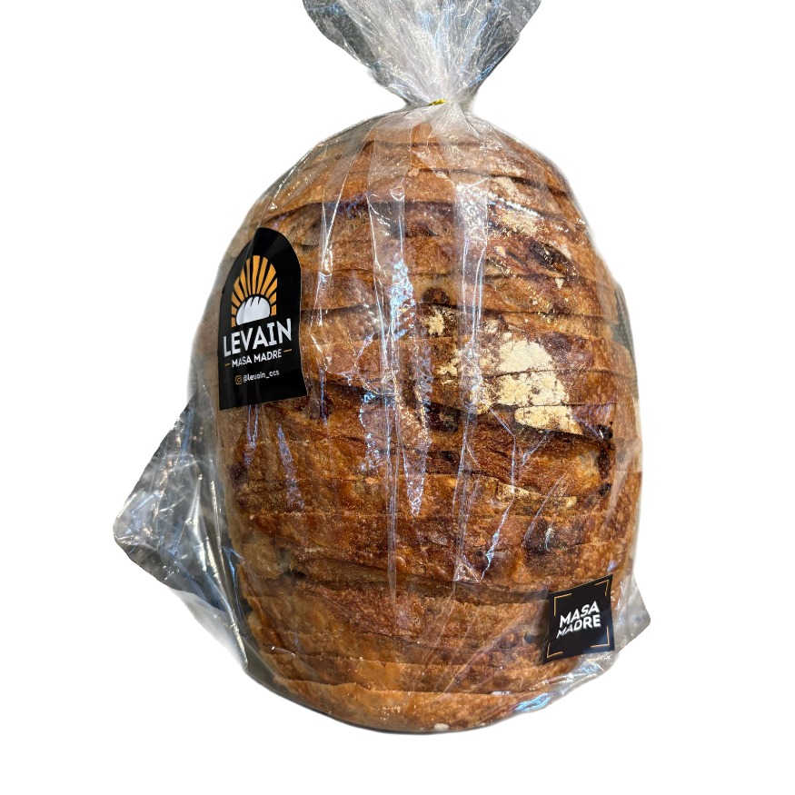 PAN DE MASA MADRE LEVAIN HOGAZA DE CRANBERRIES Y NUECES