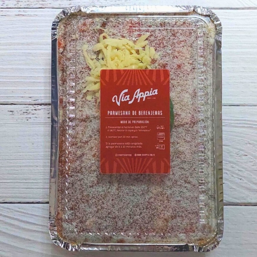 PASTICHO DE BERENJENAS O PARMIGIANA DI MELANZANE