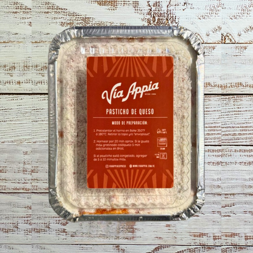 PASTICHO DE QUESO Y TOMATE