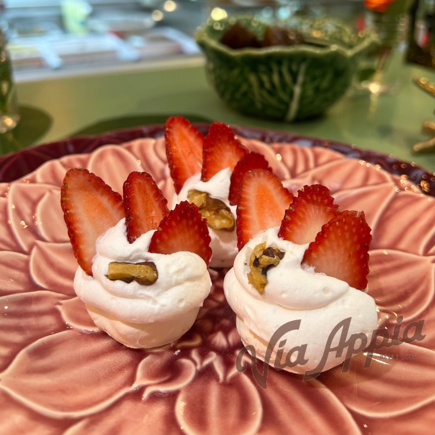 MINI PAVLOVA DE FRESAS