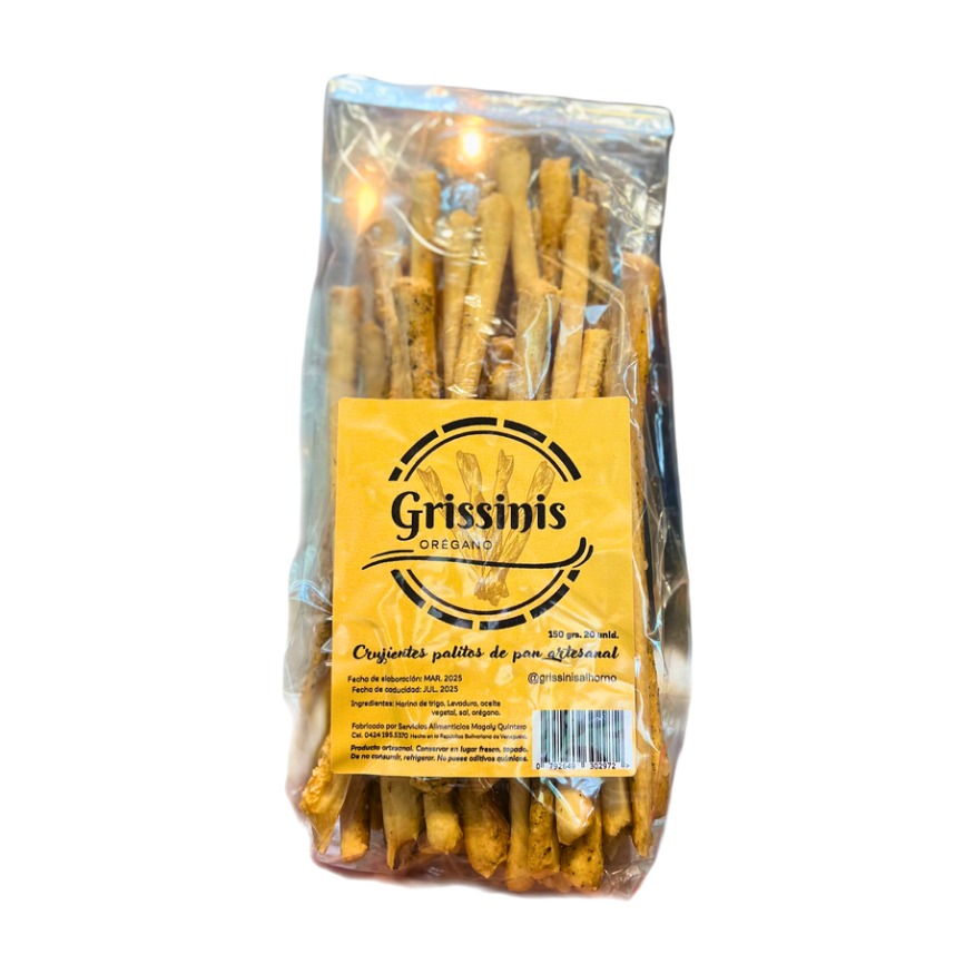 GRISSINIS CON ORÉGANO