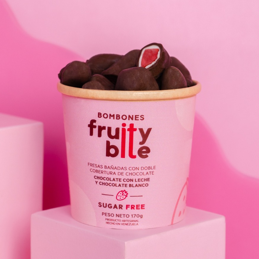 FRUITY BITE DE FRESAS SIN AZÚCAR