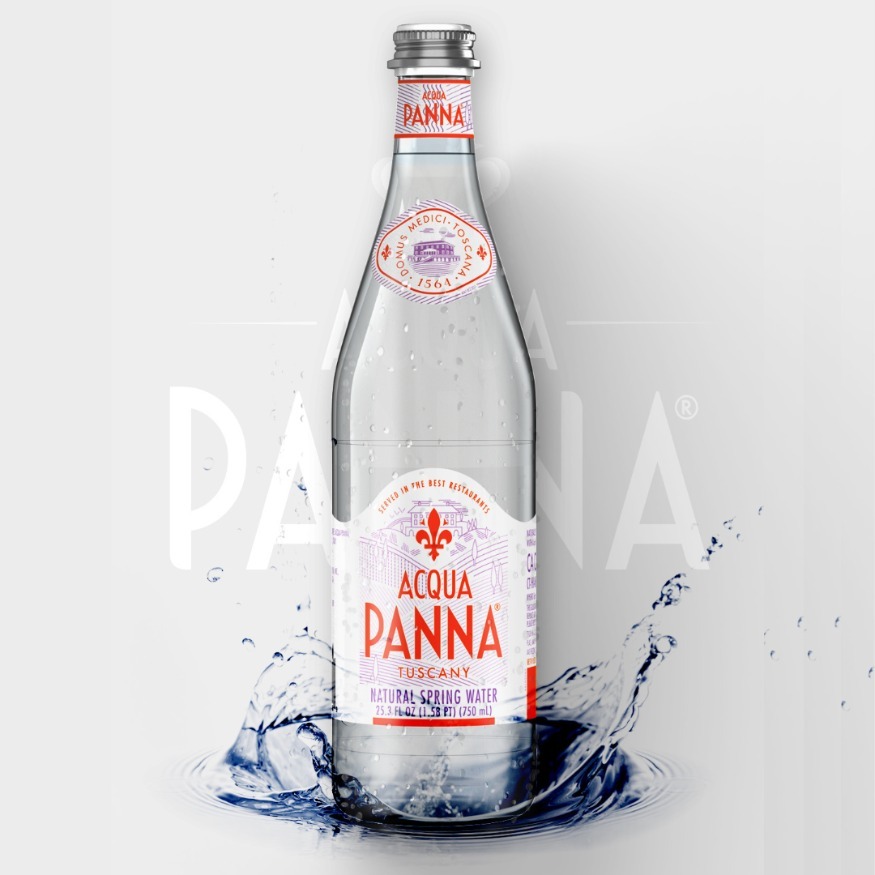AGUA MINERAL PANNA 750 ML
