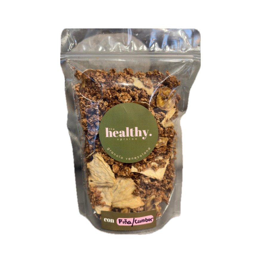 GRANOLA CON PIÑA Y CAMBUR  250g