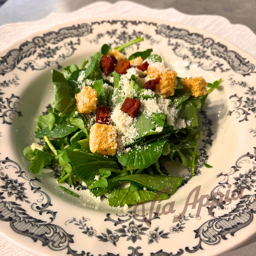 ENSALADA CÉSAR CON BERROS