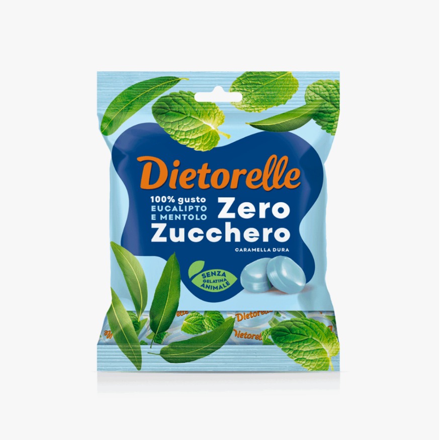 DIETORELLE ZERO ZUCCHERO EUCALIPTO E MENTOLO